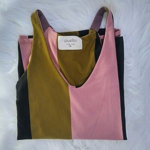 PUELLA Colorblock Swing Tank Top Size XS.